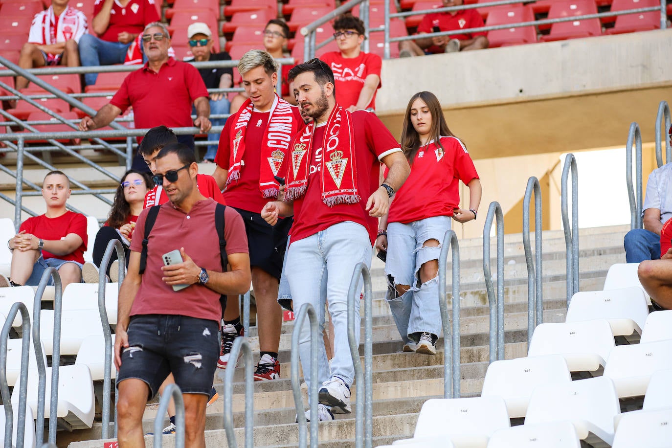 La victoria del Real Murcia contra el Mérida, en imágenes