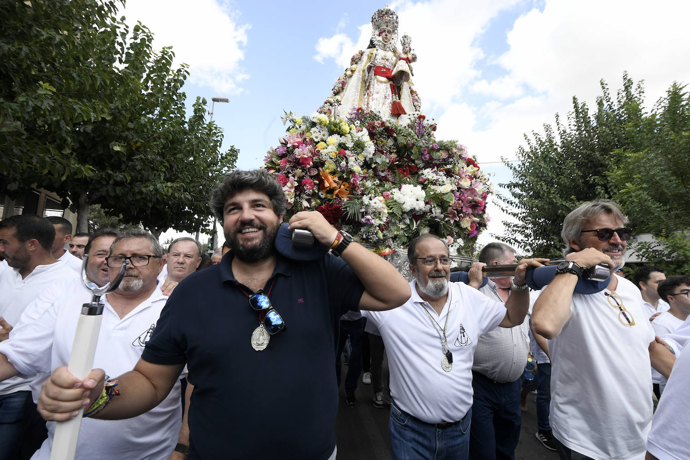 En imágenes, la Romería de la Virgen de la Fuensanta en Murcia