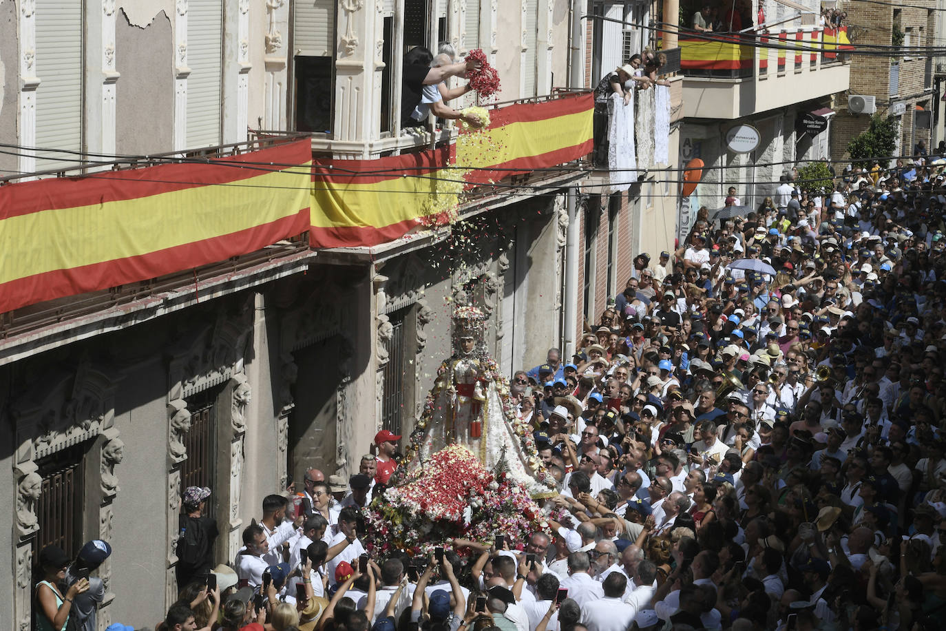 En imágenes, la Romería de la Virgen de la Fuensanta en Murcia