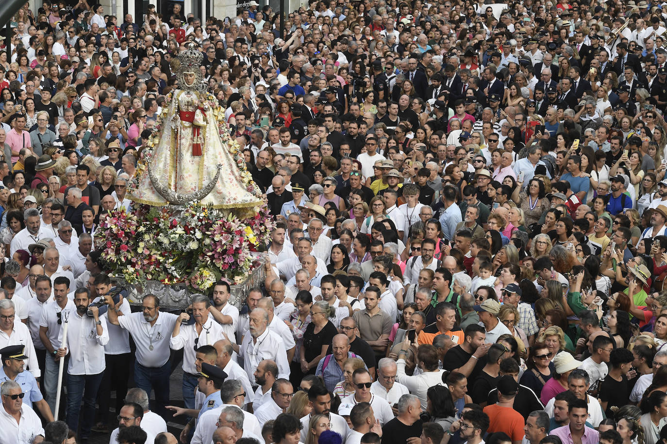 En imágenes, la Romería de la Virgen de la Fuensanta en Murcia