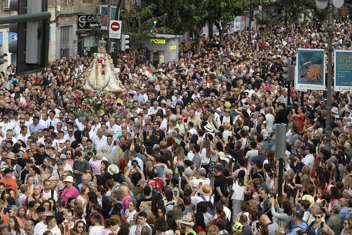 En imágenes, la Romería de la Virgen de la Fuensanta en Murcia