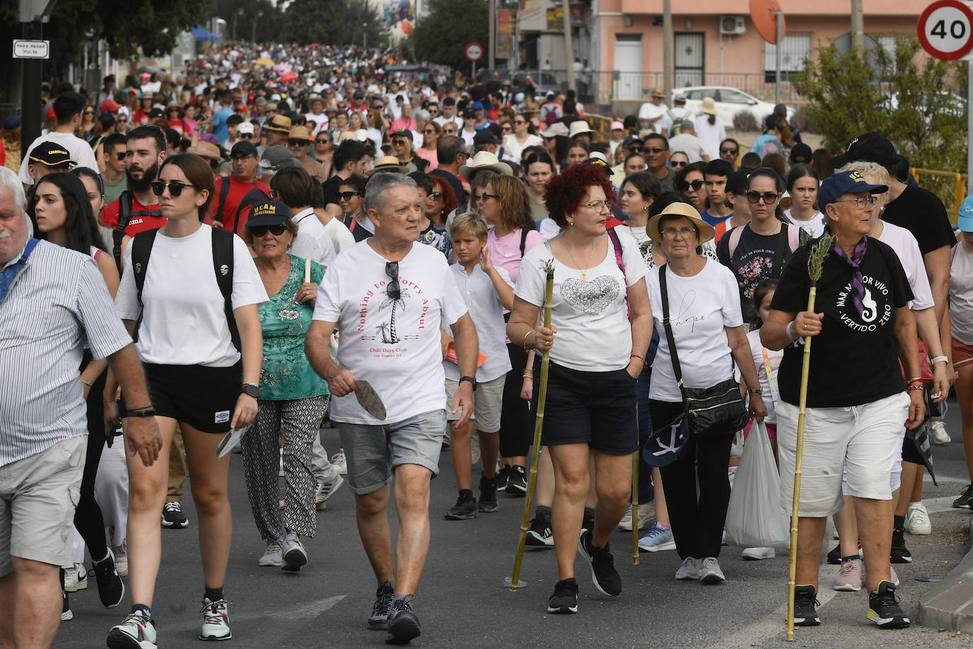 En imágenes, la Romería de la Virgen de la Fuensanta en Murcia