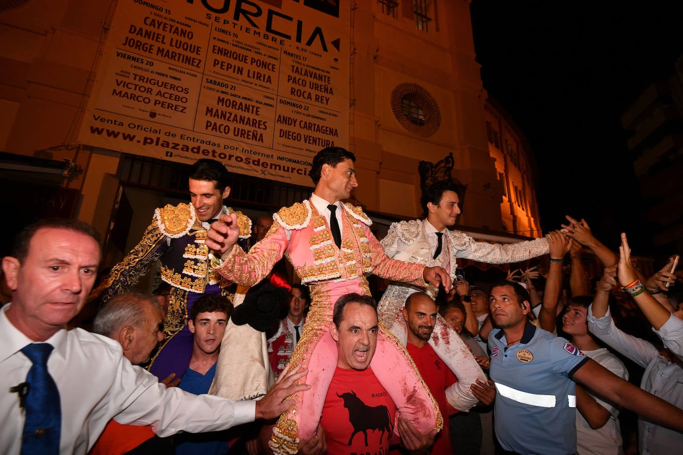 Las imágenes de la corrida de la Romería en Murcia