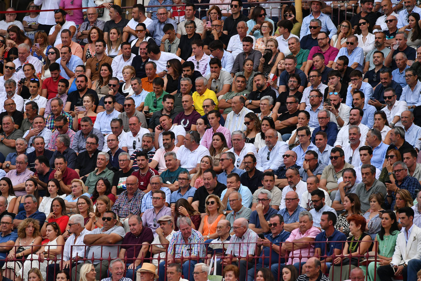 Las imágenes de la corrida de la Romería en Murcia