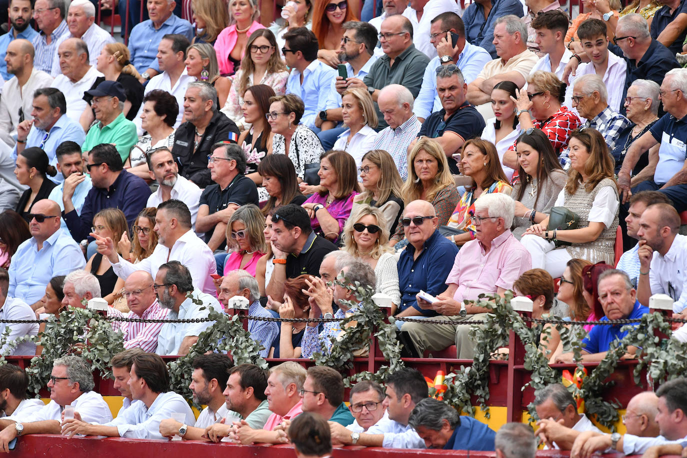 Las imágenes de la corrida de la Romería en Murcia