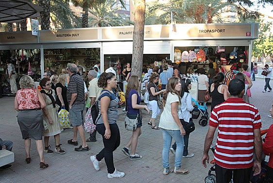 Imagen de archivo de una edición anterior de la Feria Outlet.