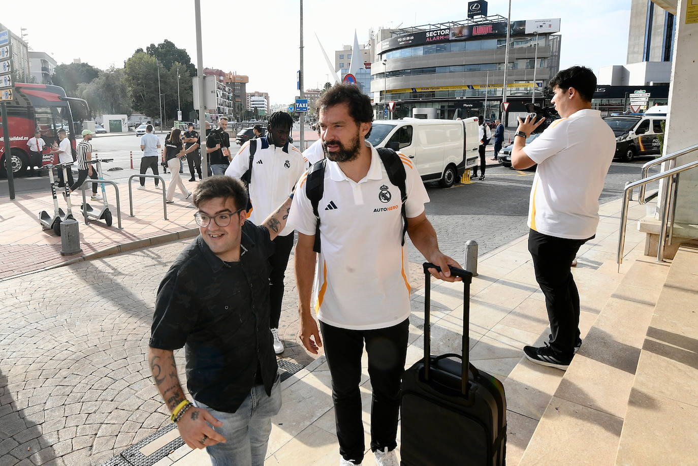 Real Madrid, Barcelona y Unicaja ya están en Murcia para la Supercopa