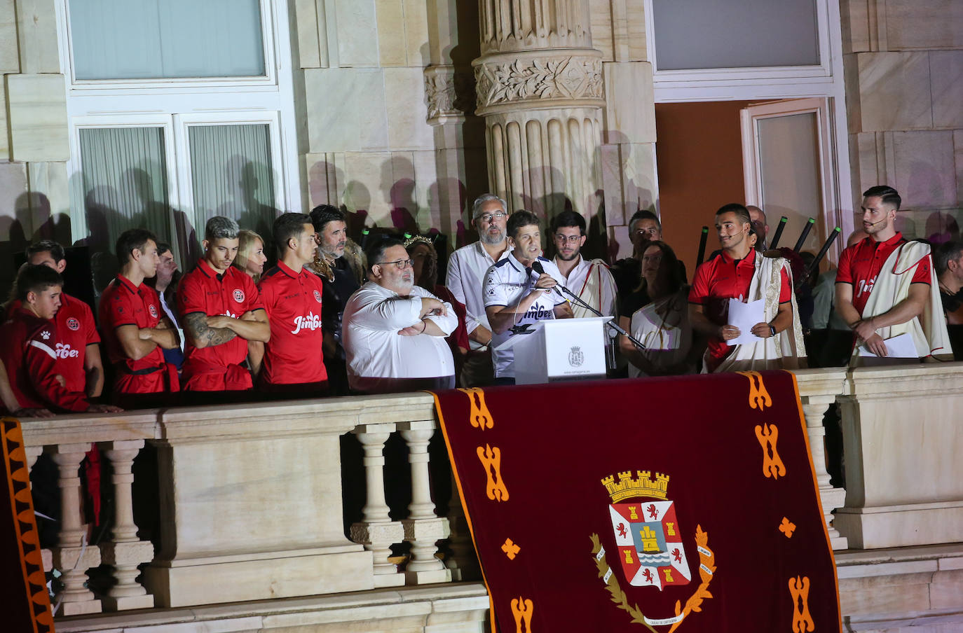 Encendido del fuego sagrado en Cartagena, en imágenes