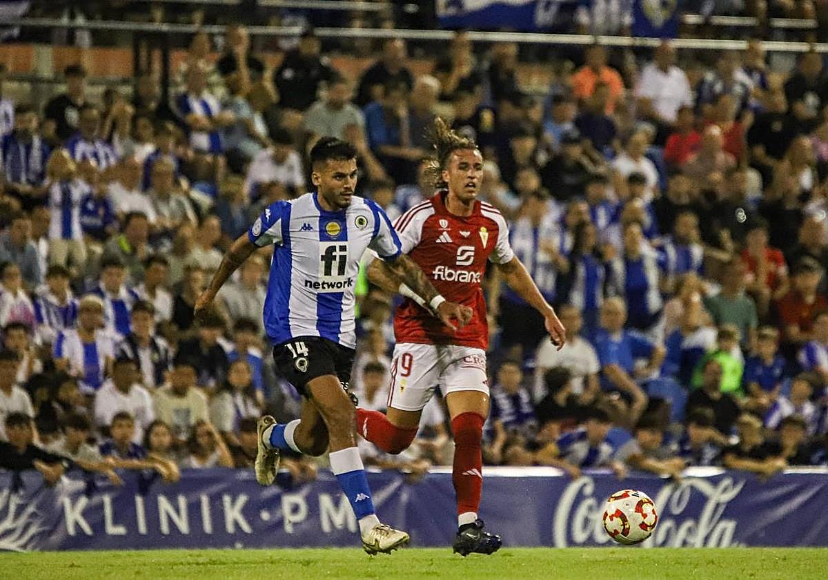 El Hércules-Real Murcia, en imágenes