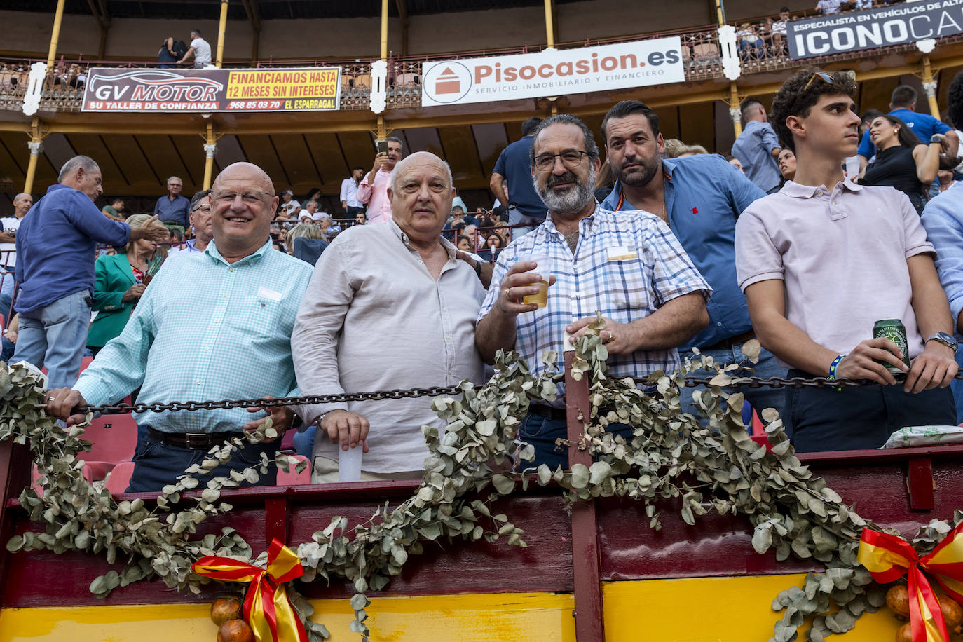 La cuarta corrida de toros de la Feria de Murcia, en imágenes