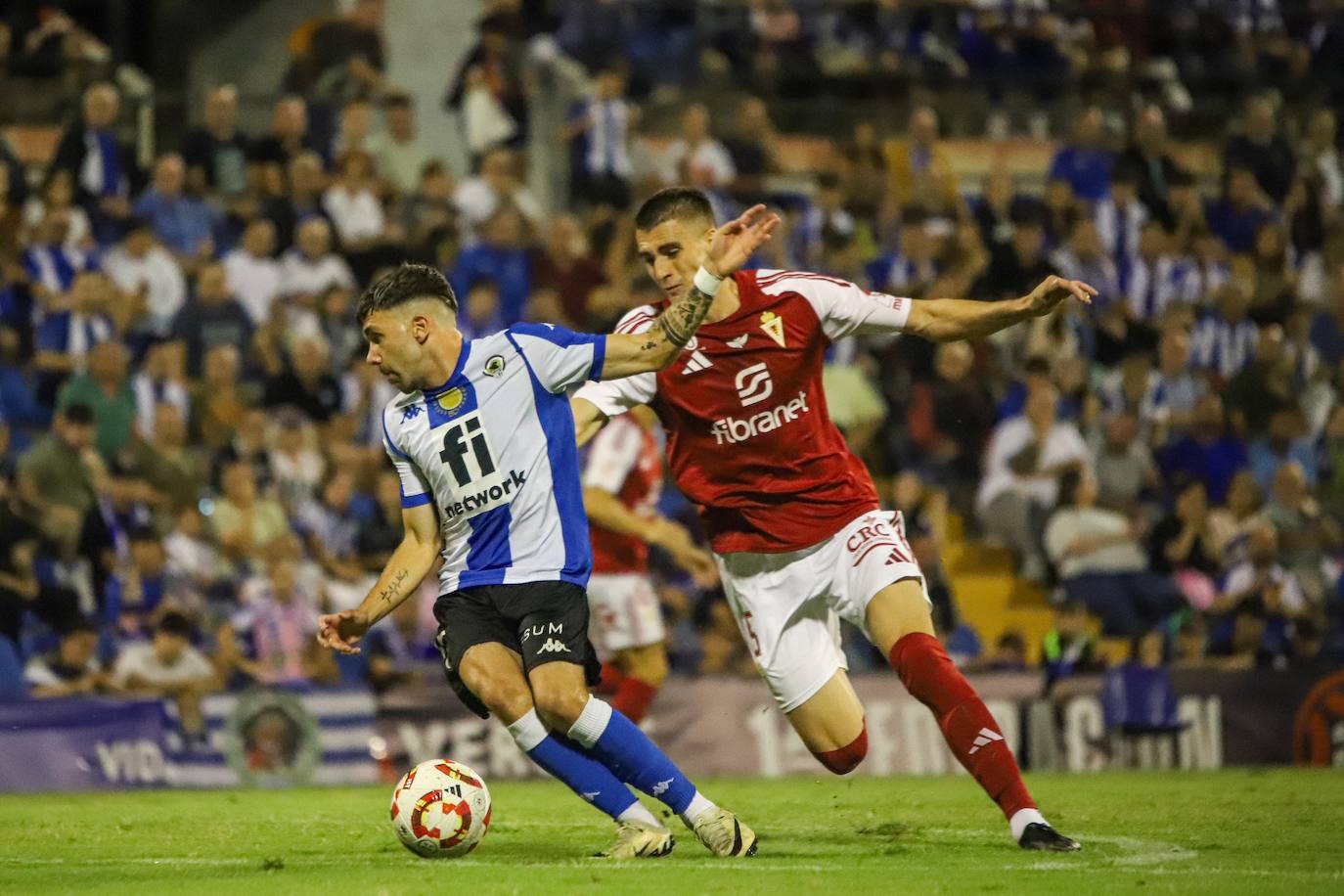 El Hércules-Real Murcia, en imágenes