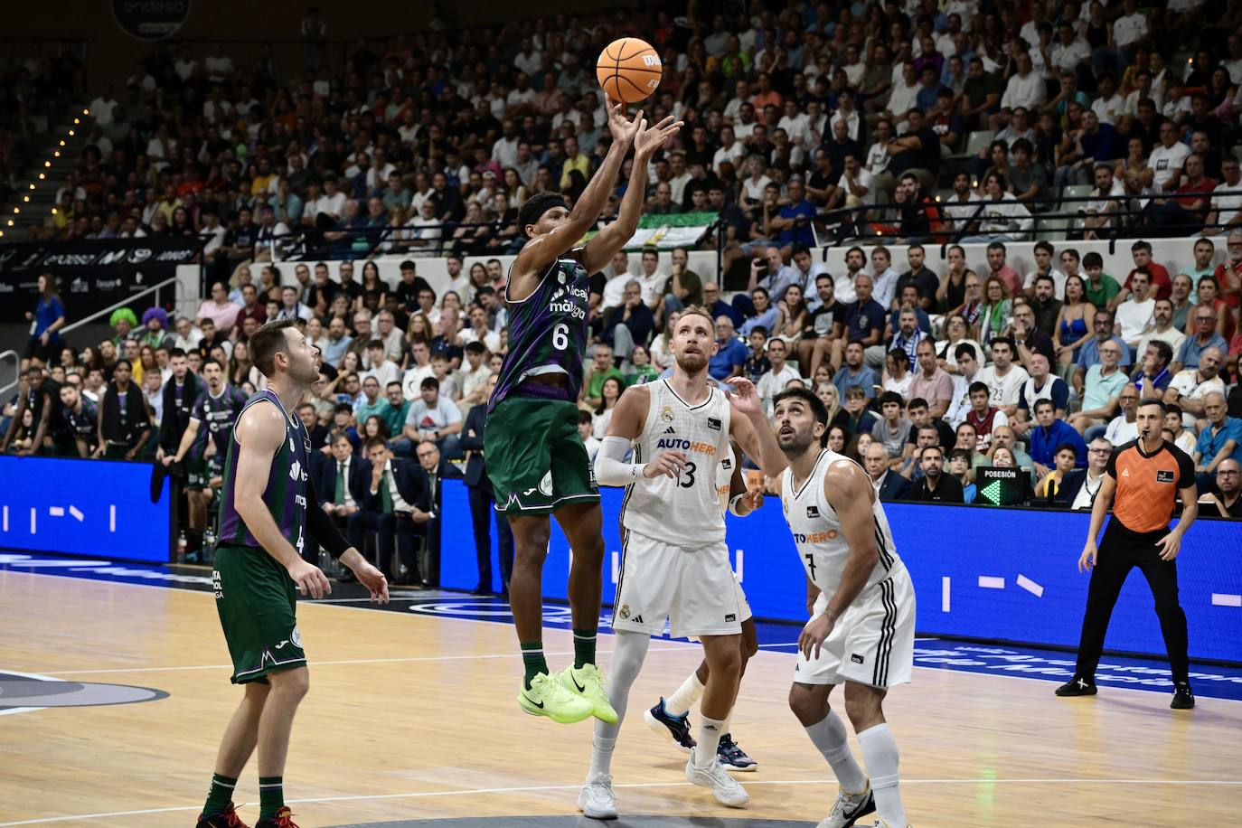 Las imágenes de la victoria del Unicaja en Murcia