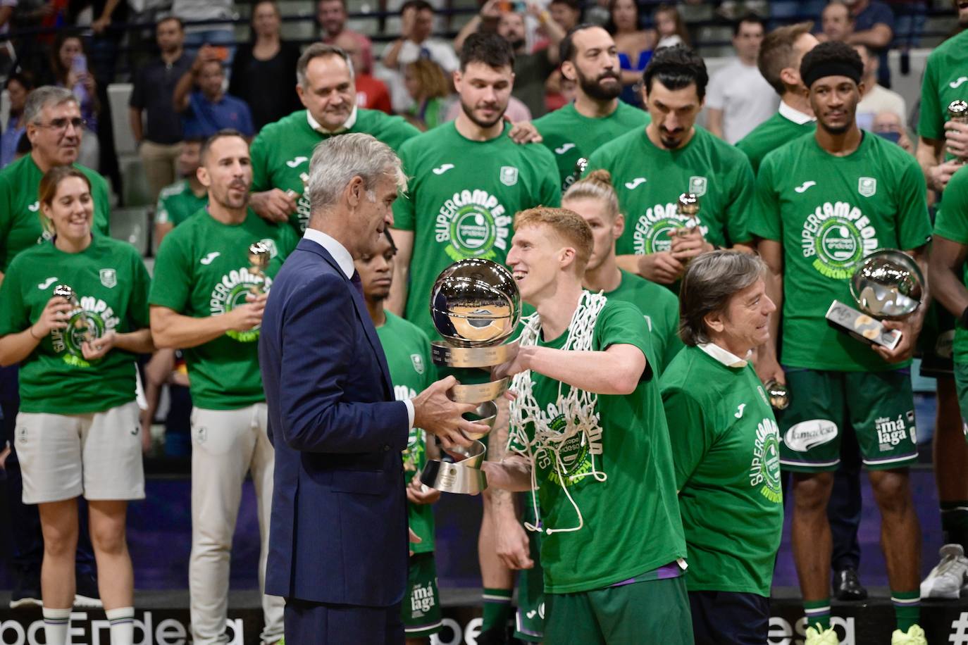 Las imágenes de la victoria del Unicaja en Murcia