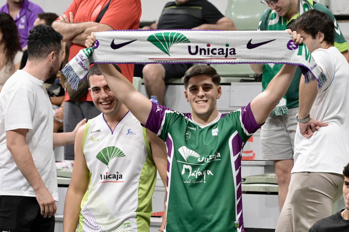 Las imágenes de la victoria del Unicaja en Murcia