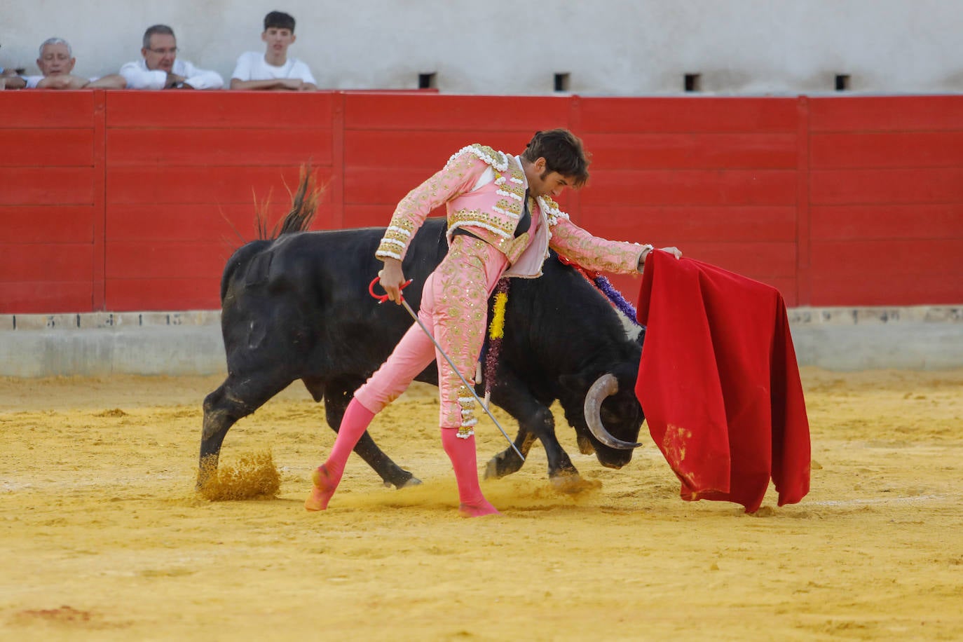 Las imágenes de la corrida de toros en Lorca