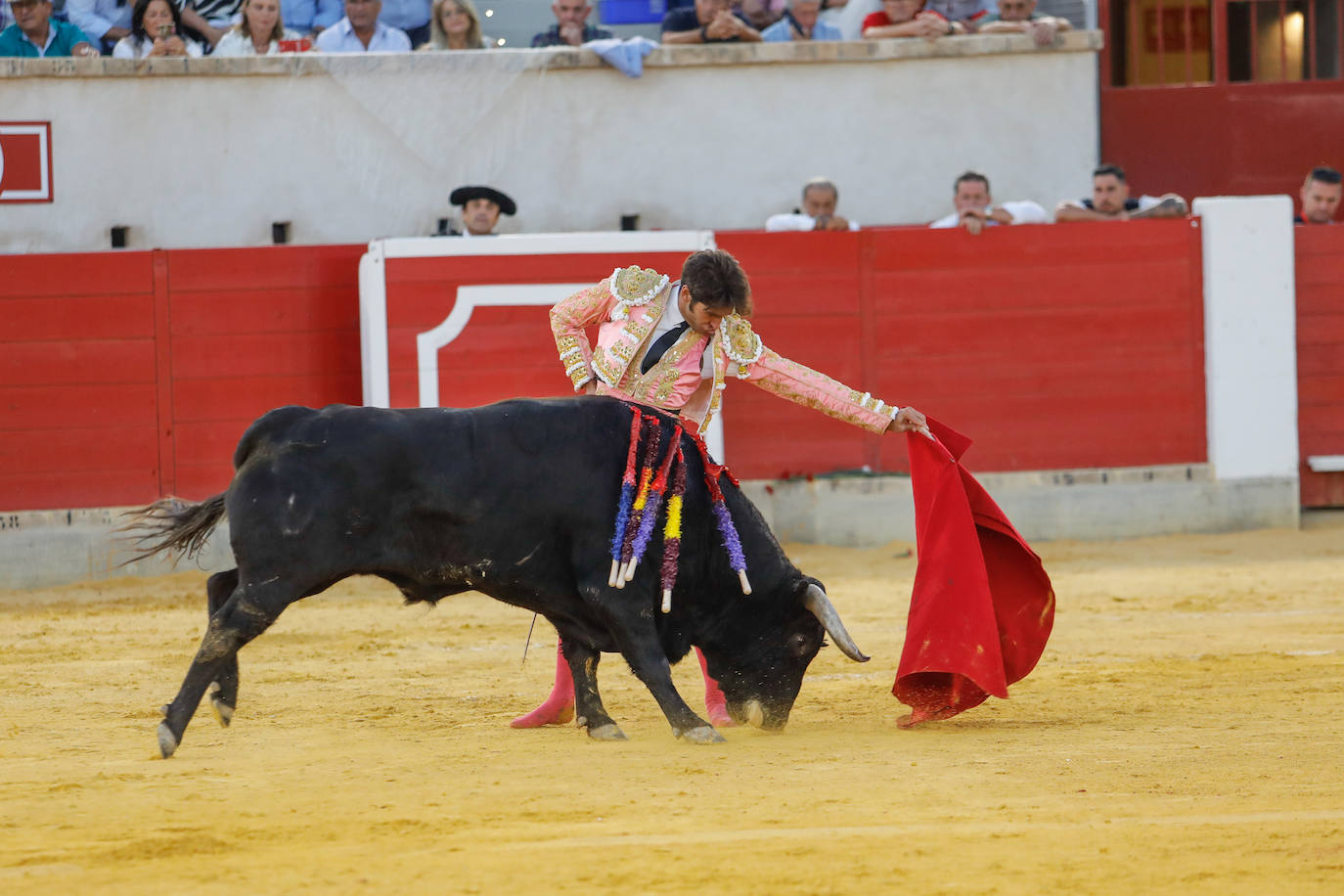 Las imágenes de la corrida de toros en Lorca