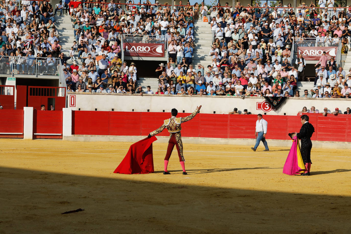 Las imágenes de la corrida de toros en Lorca