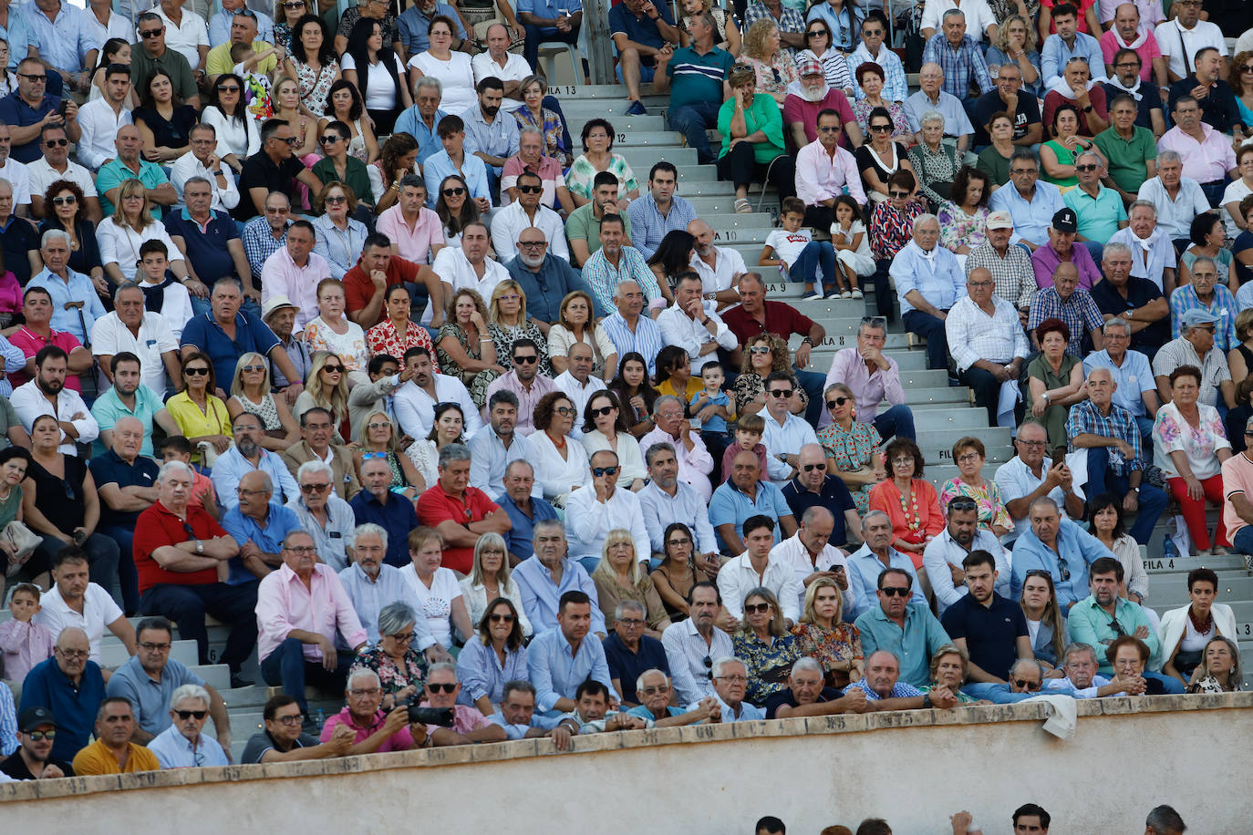 Las imágenes de la corrida de toros en Lorca