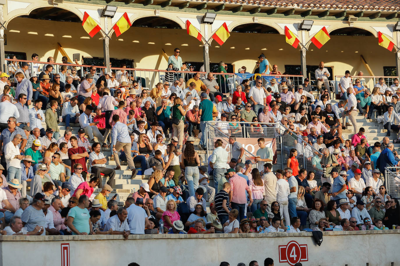 Las imágenes de la corrida de toros en Lorca