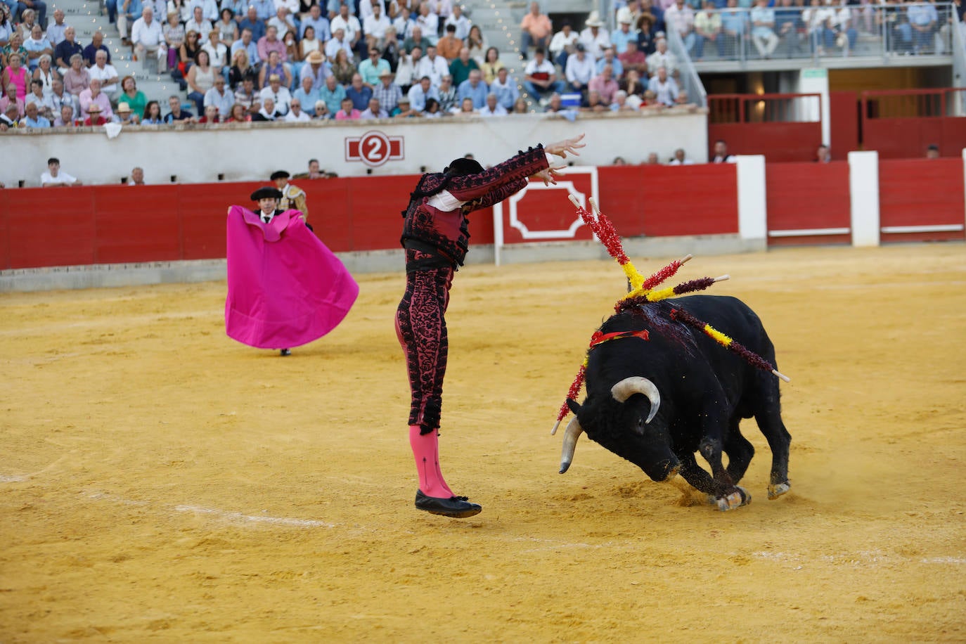 Las imágenes de la corrida de toros en Lorca