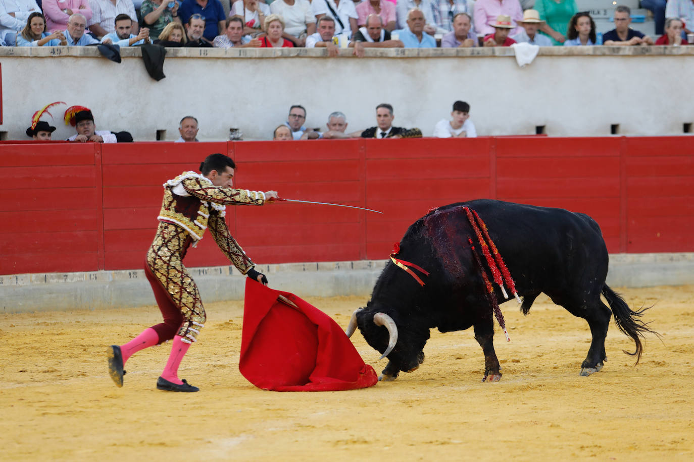 Las imágenes de la corrida de toros en Lorca