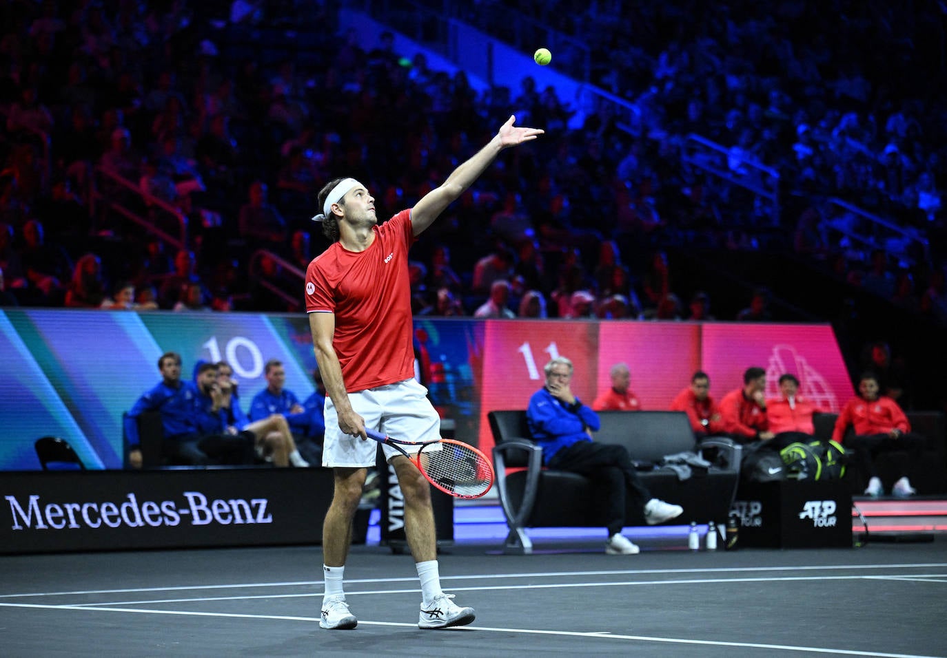 Las imágenes de la victoria de Carlos Alcaraz en la Laver Cup