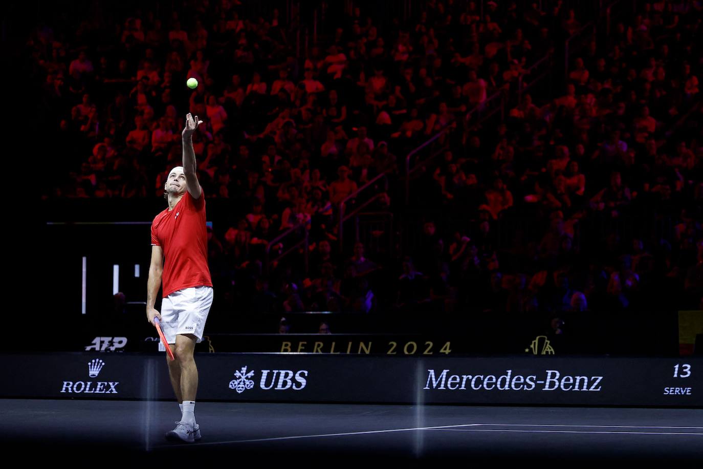 Las imágenes de la victoria de Carlos Alcaraz en la Laver Cup