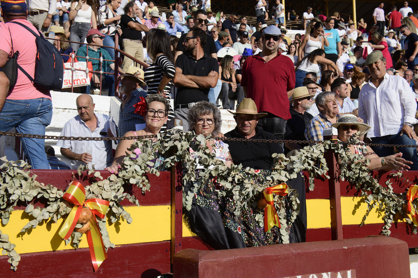 Las imágenes de la corrida de rejones en Murcia