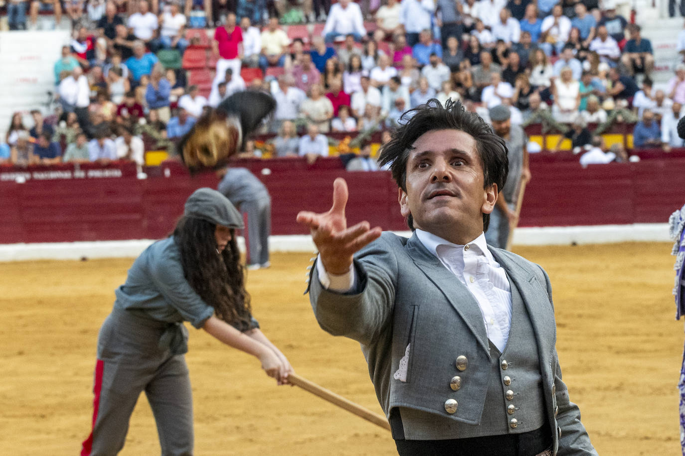 Las imágenes de la corrida de rejones en Murcia