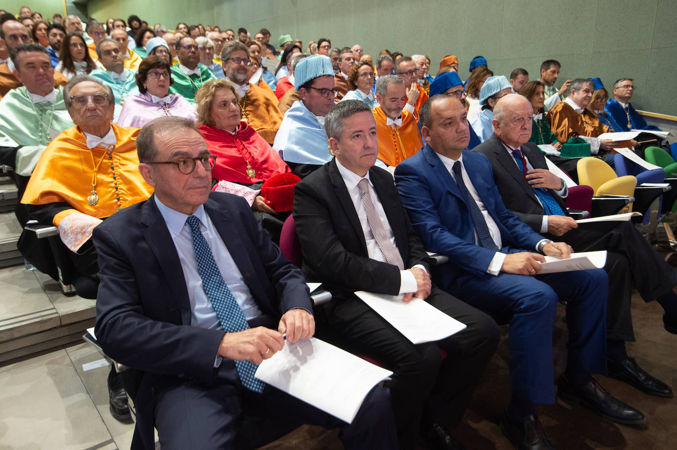 Acto de apertura del curso 2024-2025 de las universidades públicas de la Región de Murcia, en imágenes