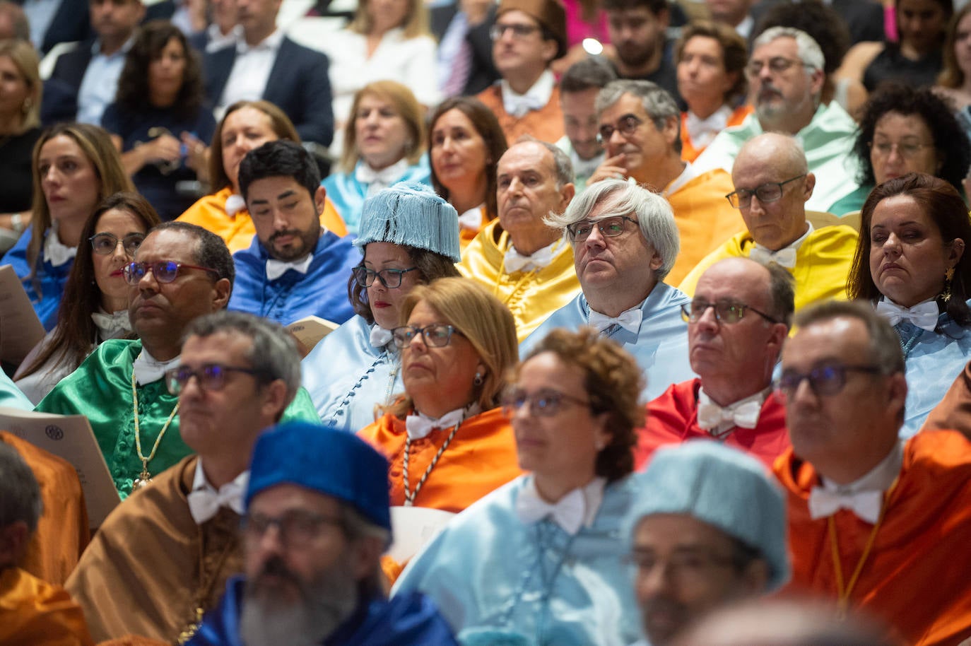 Acto de apertura del curso 2024-2025 de las universidades públicas de la Región de Murcia, en imágenes