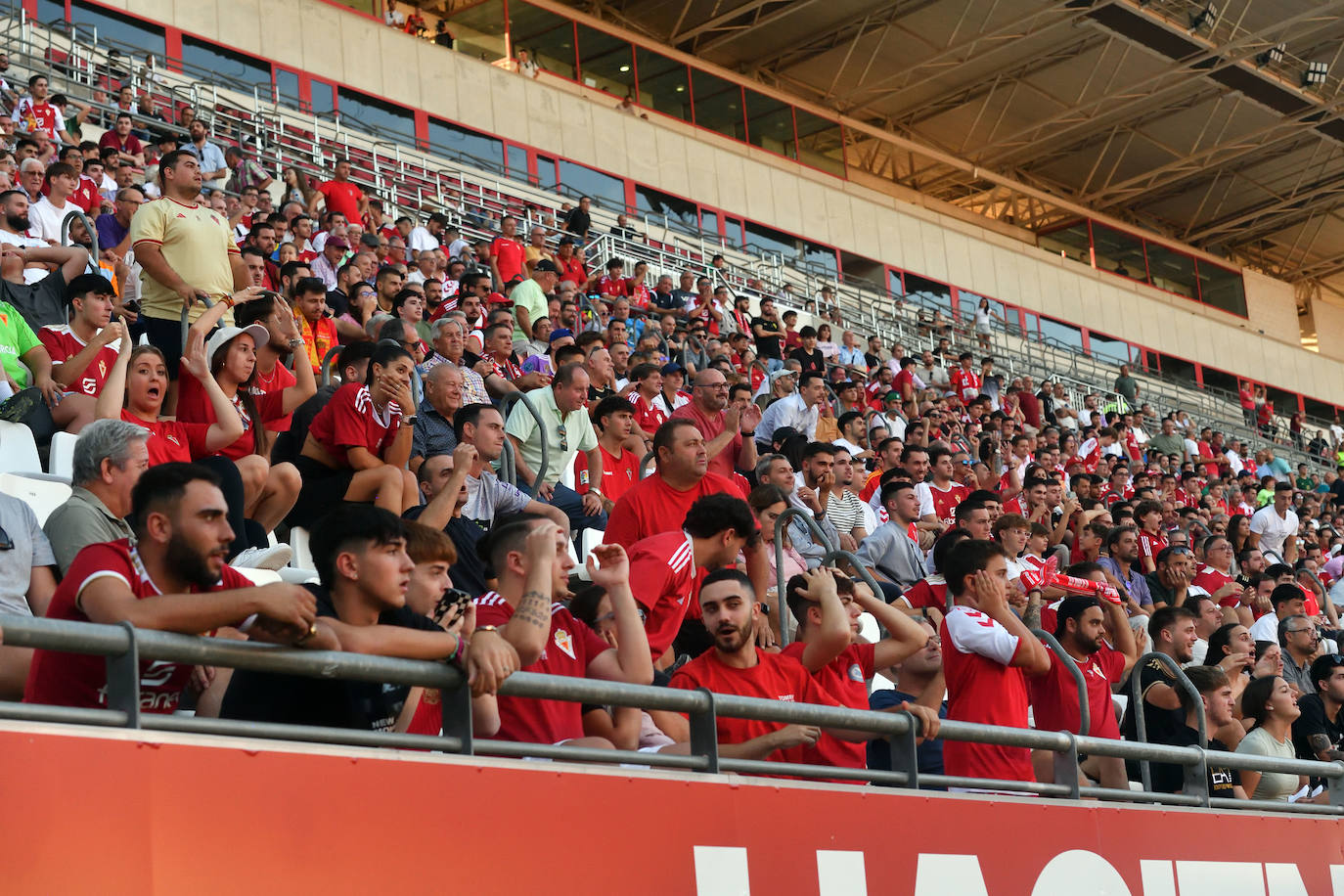 En imágenes, el Real Murcia-Sabadell de Copa Federación