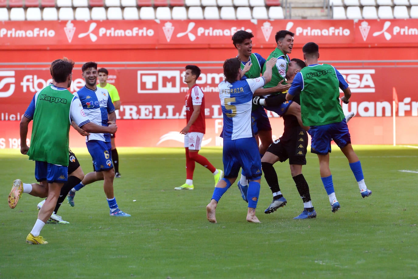 En imágenes, el Real Murcia-Sabadell de Copa Federación