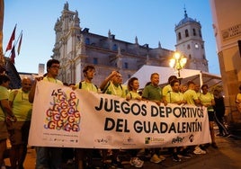 La marcha inaugural puso el pistoletazo de salida a los 45 Juegos Deportivos del Guadalentín.