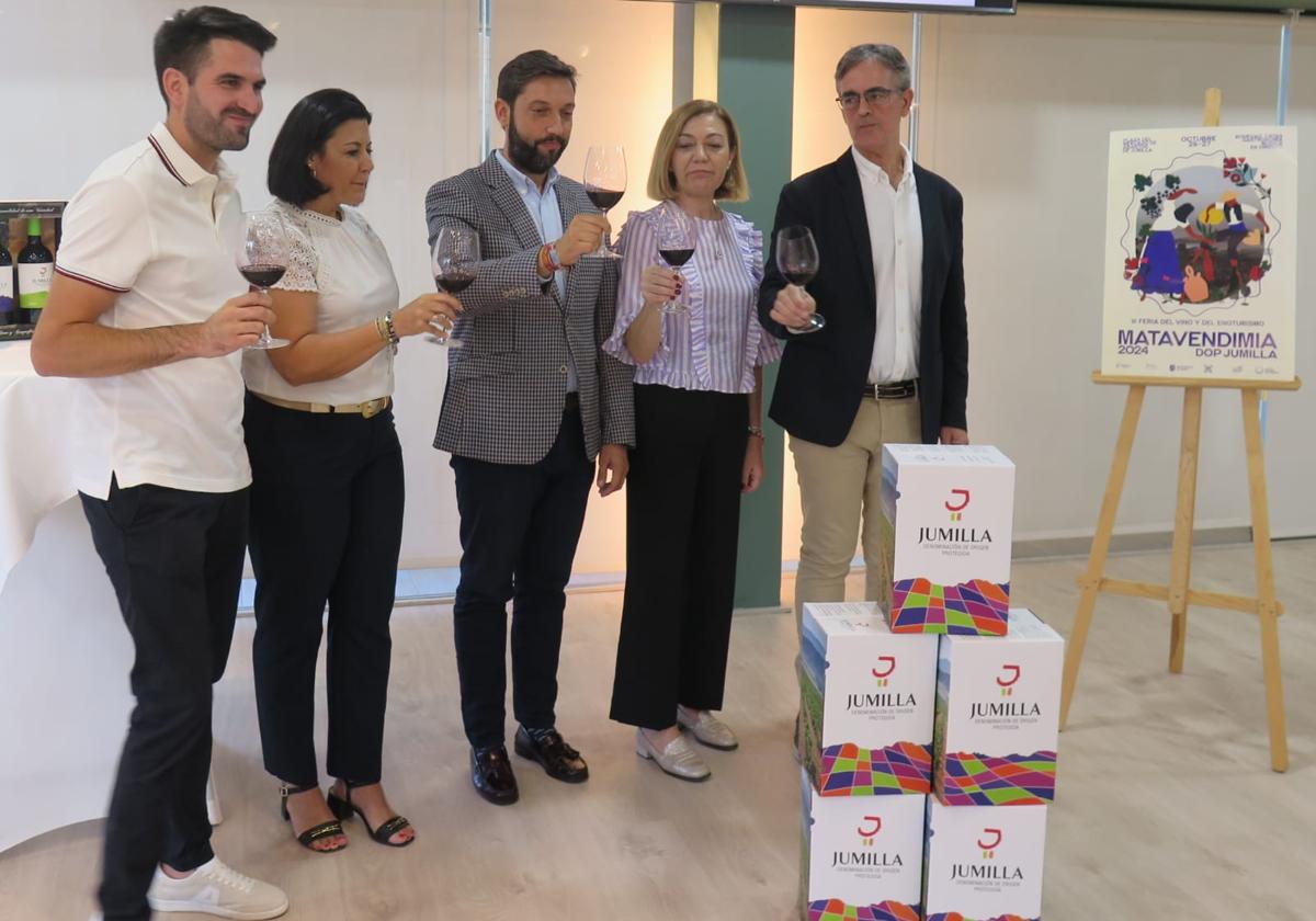 Presentación de la feria, este miércoles por la mañana, en la sede del Instituto de Turismo.