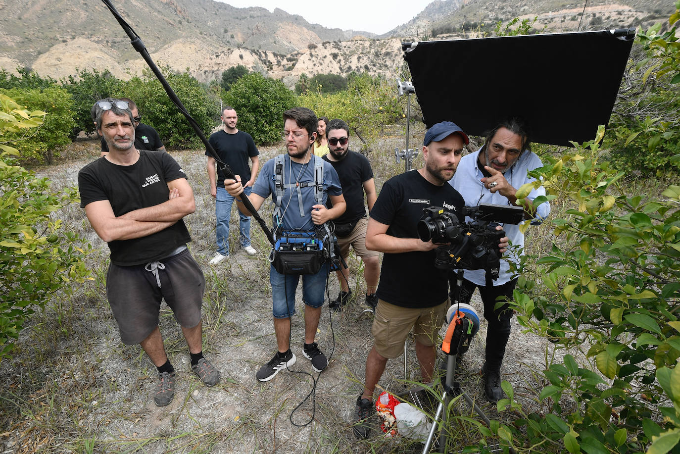 Las imágenes del rodaje de &#039;Meta Morfosis&#039; en el Valle de Ricote