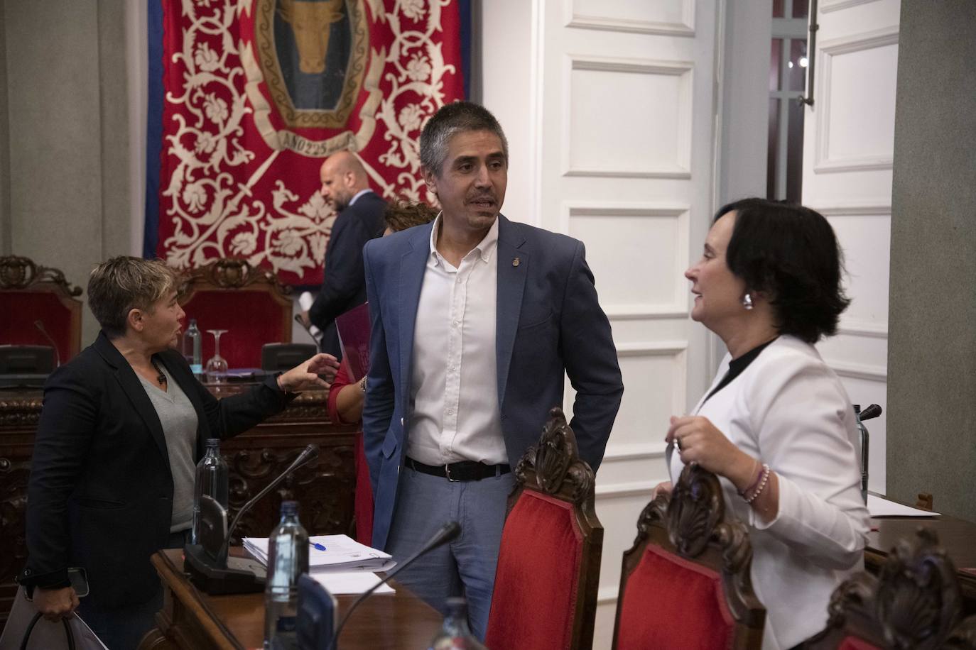 El Pleno Municipal del Ayuntamiento de Cartagena, en imágenes