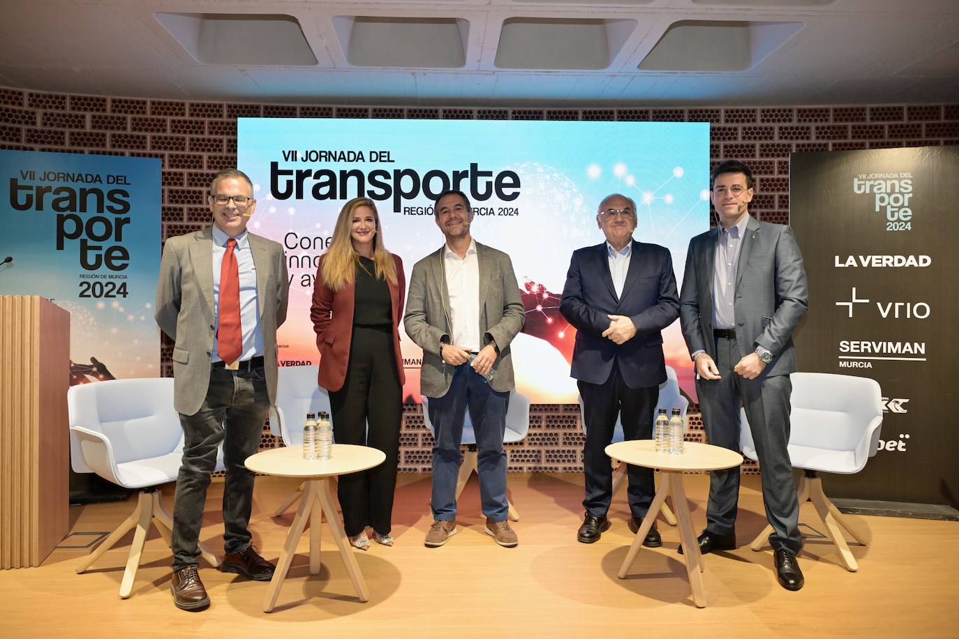 La VII Jornada del Transporte de la Región de Murcia, en imágenes