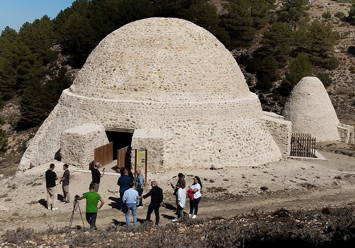 Los pozos de la nieve en Sierra Espuña.