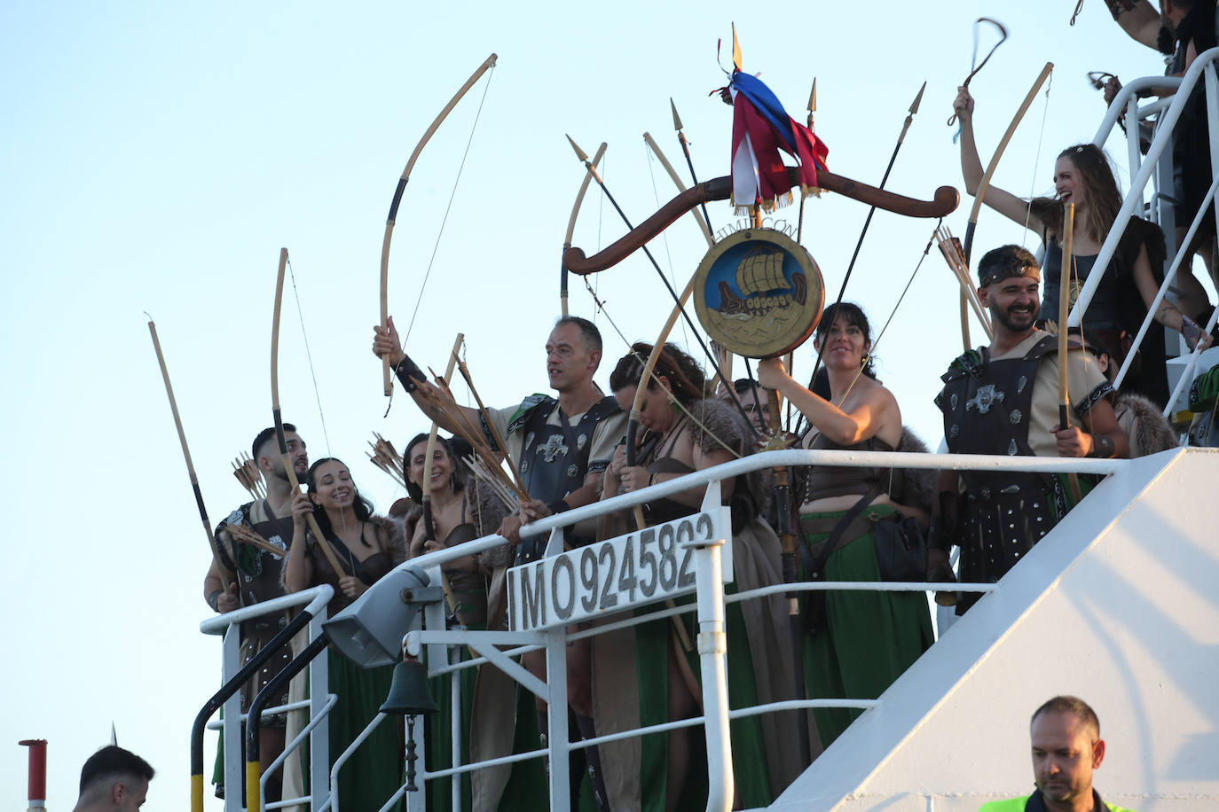 Las imágenes del Desembarco y la Contratación de Mercenarios de Carthagineses y Romanos