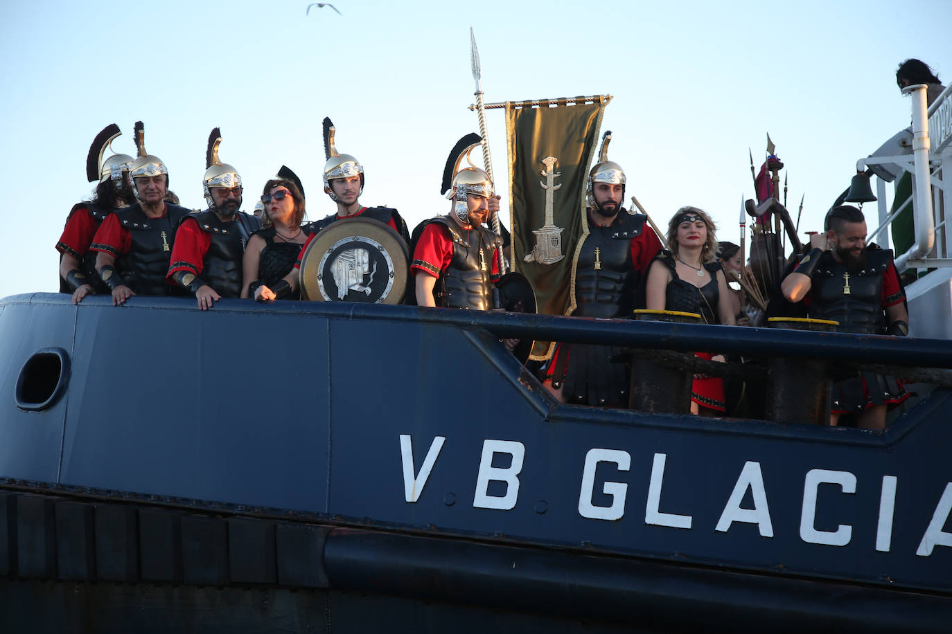 Las imágenes del Desembarco y la Contratación de Mercenarios de Carthagineses y Romanos