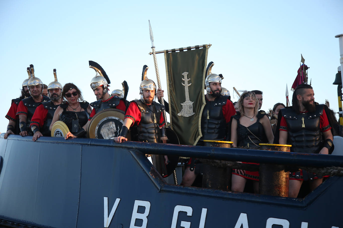 Las imágenes del Desembarco y la Contratación de Mercenarios de Carthagineses y Romanos