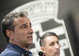 Jandro Castro, el pasado miércoles en su presentación.