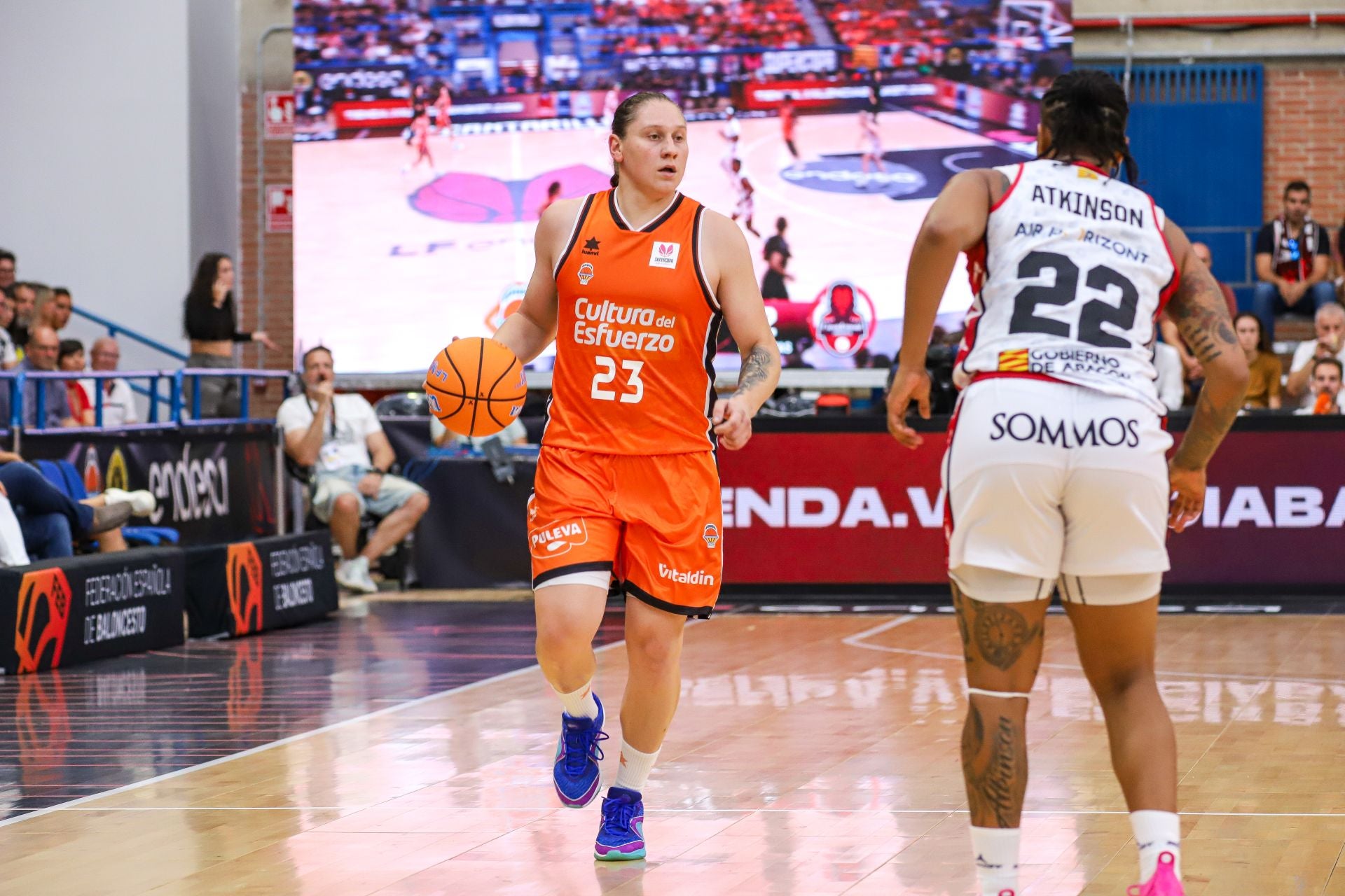 Las imágenes del partido de la Supercopa entre Valencia Basket y Zaragoza