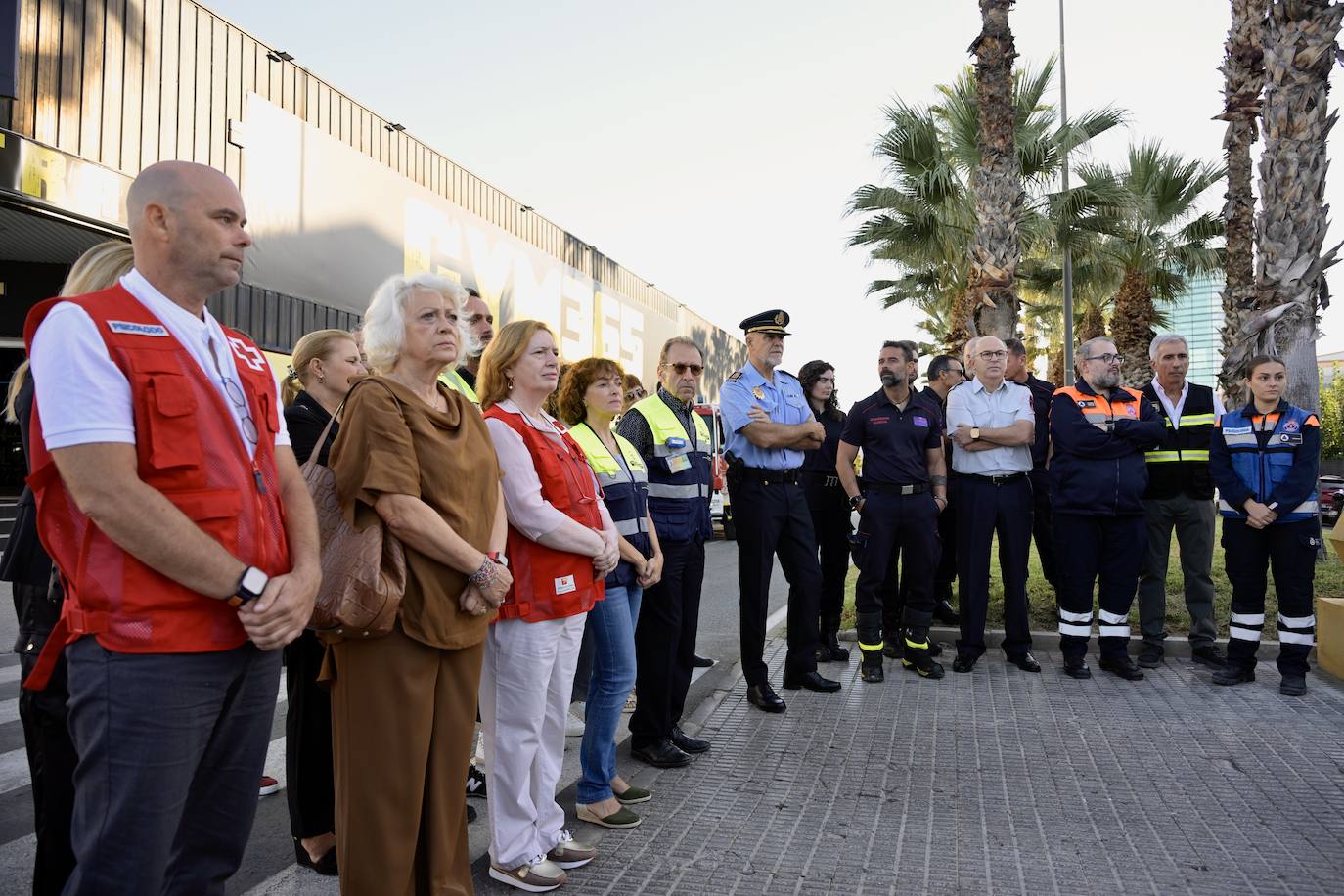 Homenaje a las víctimas de la tragedia de Atalayas, en imágenes