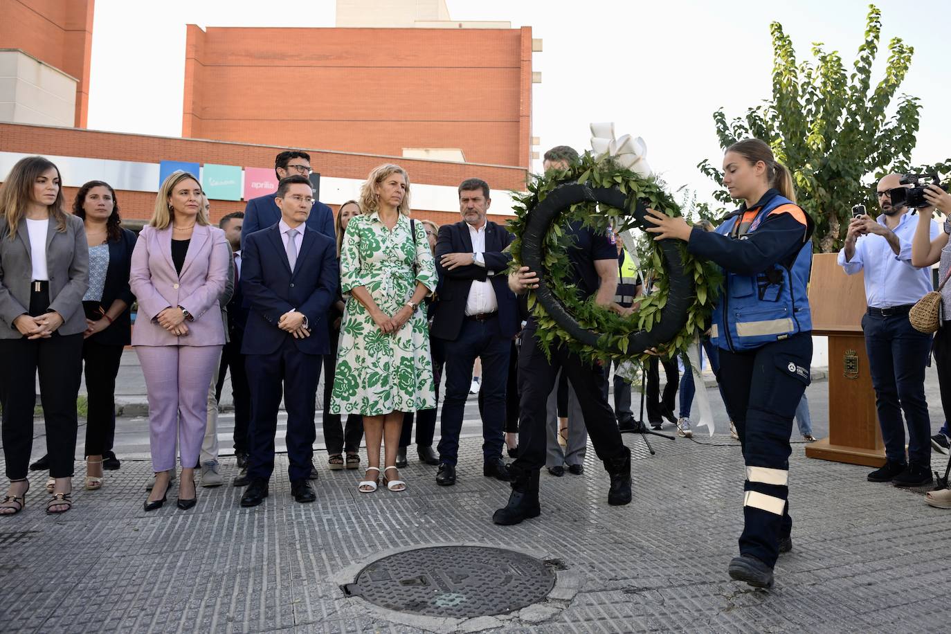 Homenaje a las víctimas de la tragedia de Atalayas, en imágenes