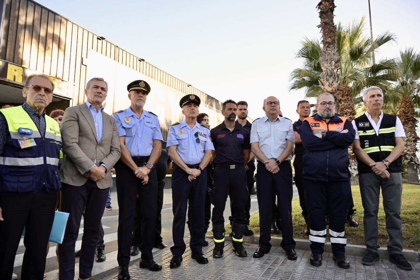 Homenaje a las víctimas de la tragedia de Atalayas, en imágenes