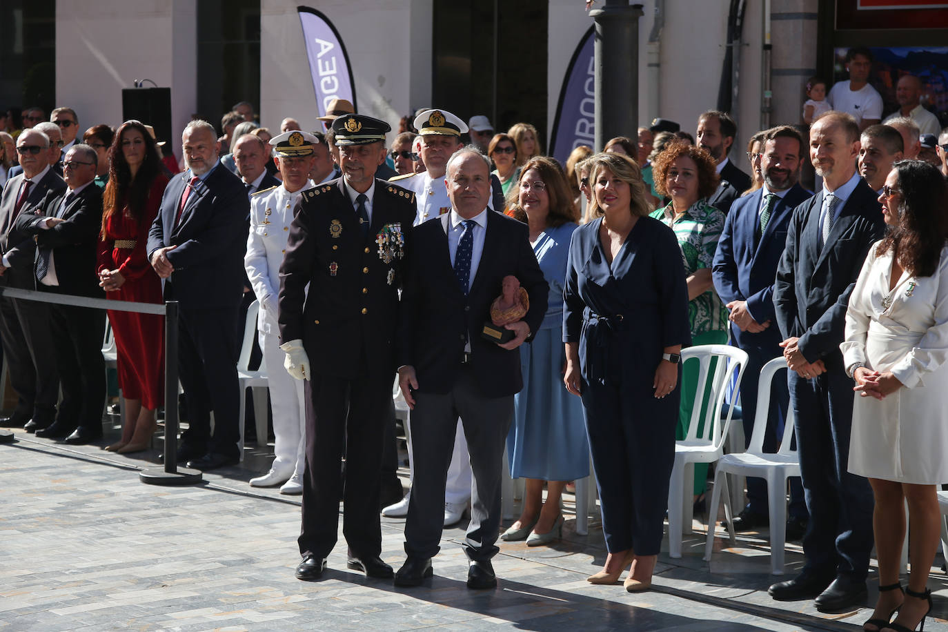 Acto del patrón de la Policía Nacional en Cartagena, en imágenes
