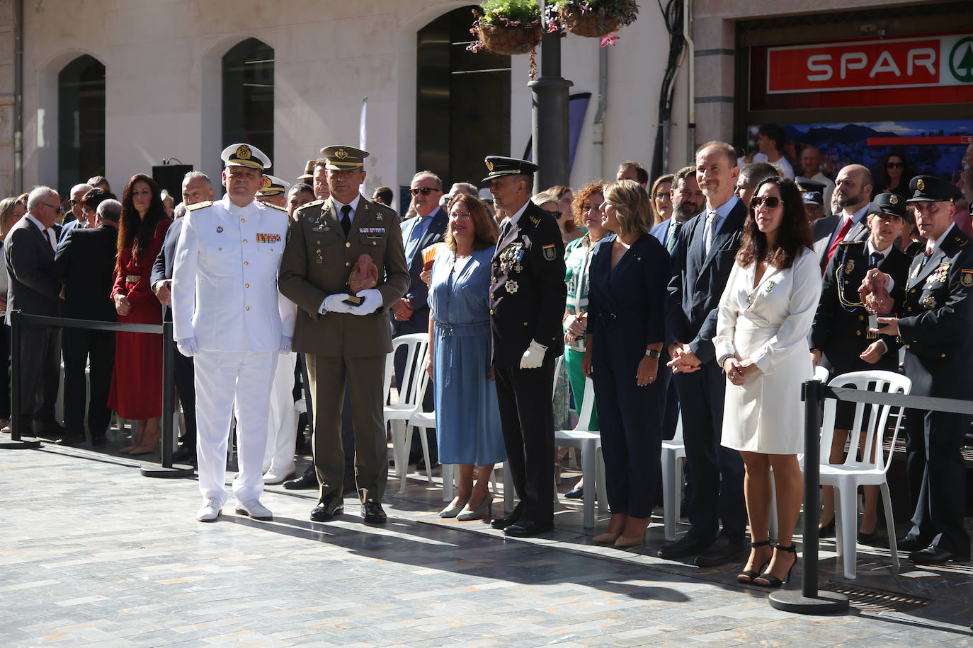 Acto del patrón de la Policía Nacional en Cartagena, en imágenes