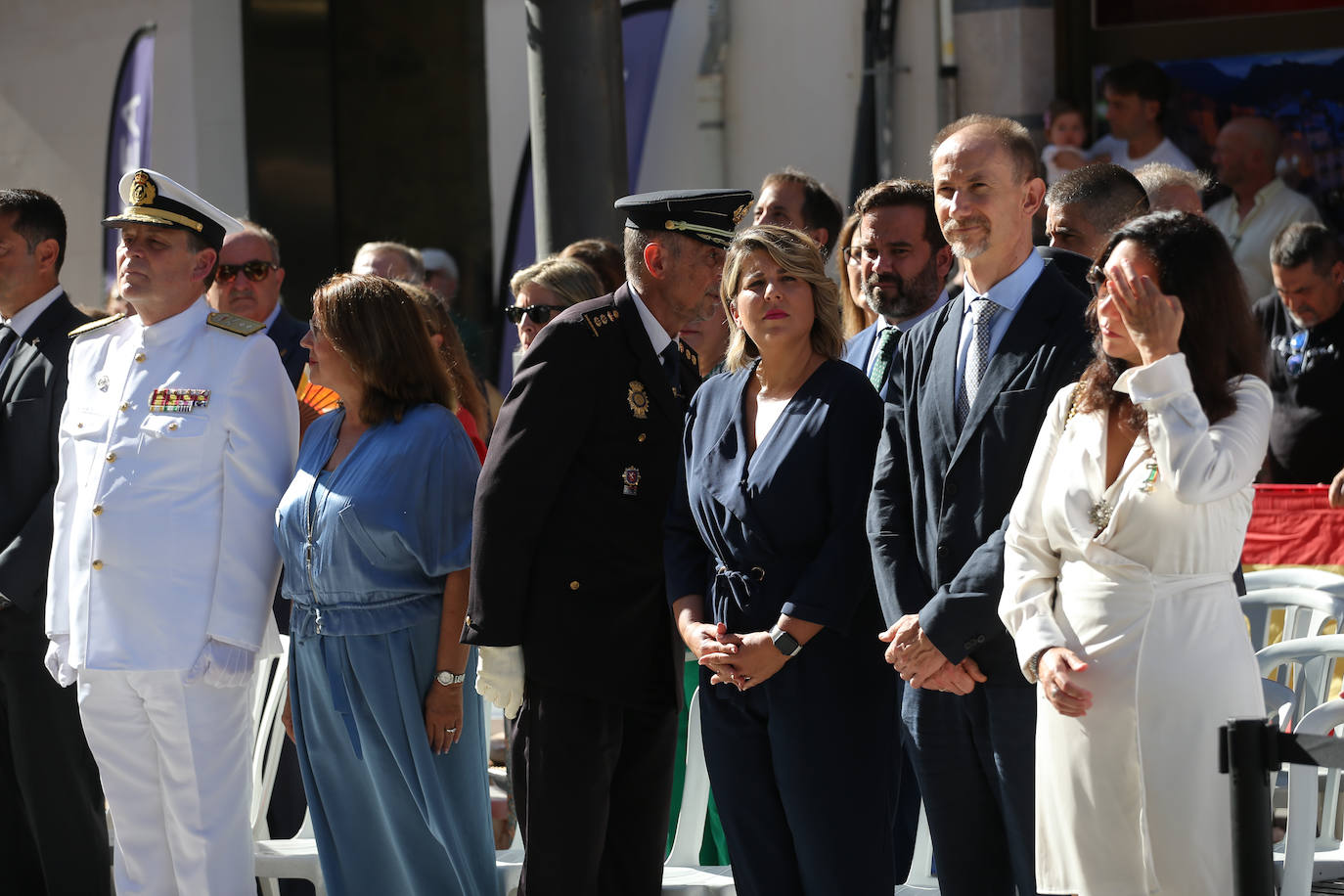 Acto del patrón de la Policía Nacional en Cartagena, en imágenes